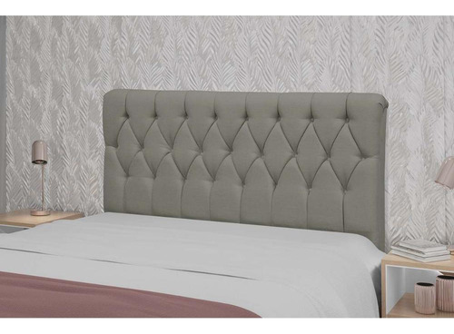 Painel De Cama Box Estofada Cabeceira Viena Plus Casal 140 V