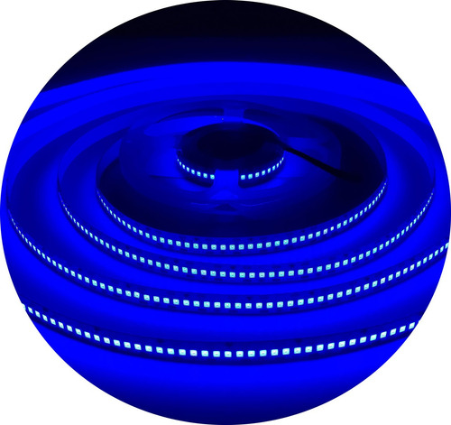 Fita Led 3528 Azul 240 Leds/m 19w/m 5m Alto Brilho Fonte Biv