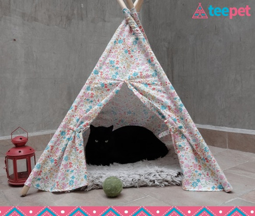 Casita Para Mascotas Tipo Tipi Modelo Siksika