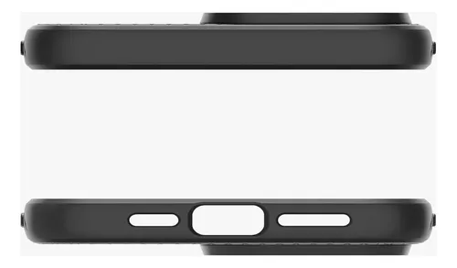 Carcasa de TPU Spigen Liquid Air para iPhone 12 Mini - Negro