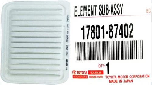 Filtro Aire Motor Toyota Terios 2002 2003 2004 2005 2006 07