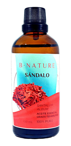 Aceite Esencial De Sandalo 100 Ml 100% Puro Bnature