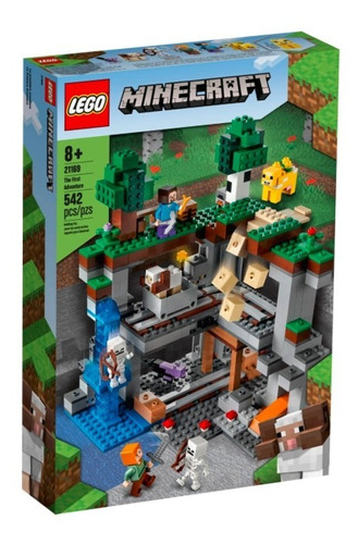 Lego Minecraft La Primer Aventura 542 Pcs Bentancor Outdoor
