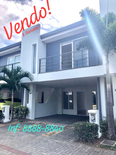 Vendo Casa Moderna 3 Hab-2gjs Segura En Condominio.