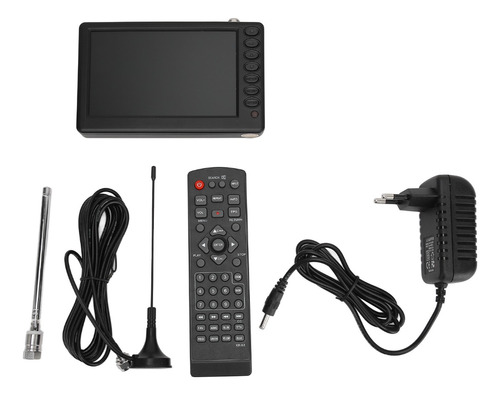 Mini Televisor Digital Portátil De 5 Pulgadas Compatible Con