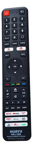 Control Para Tv Universal Smart Jvc Tcl Hisense Todos Smart