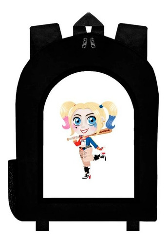 Mochila Harley Quinn Adulto / Escolar N13