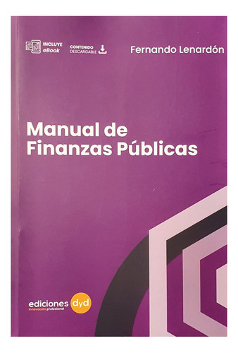 Manual De Finanzas Publicas - Lenardon, Fernando R