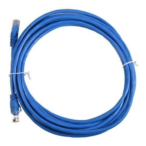 Cable De Red Rj45 Azul 5 Mts