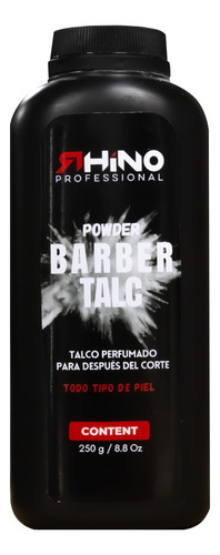 Talco De Barbero Perfumado Rhino Professional