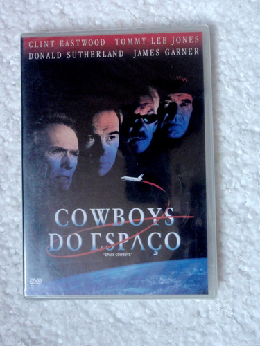 Dvd Cowboys Do Espaço / Clint Eastwood Novo Original Lacrado