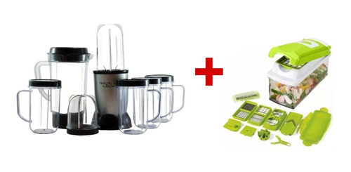 Procesador De Alimentos Natural Bullet Nutri + Nicer Dicer 