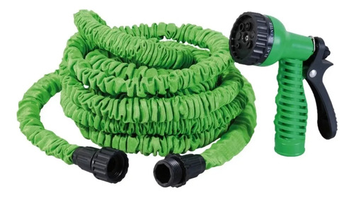 Manguera Expandible Retráctil 15 M Con Aspersor Para Jardin