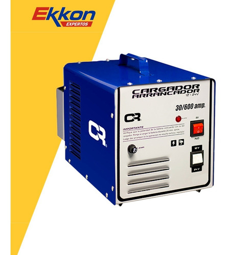Imagen 3 de 8 de Cargador Cr Arrancador De Bateria Auto 30-600a 24v C/remoto