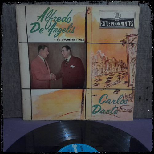 Alfredo De Angelis  - Con Carlos Dante - Ed Arg  Vinilo Lp