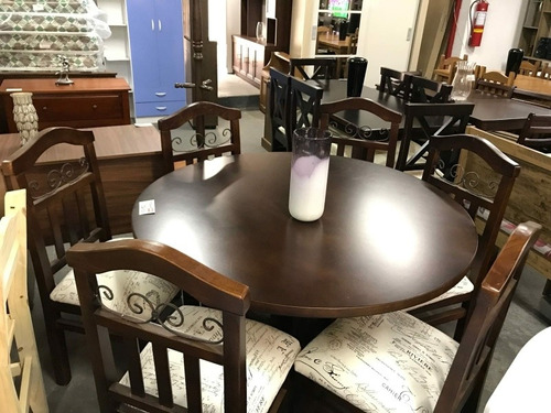 Juego De Comedor De Madera