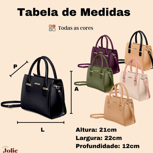 Imagem 8 de 9 de Bolsa Petite Jolie Feminina Love Bag Promoção Desconto