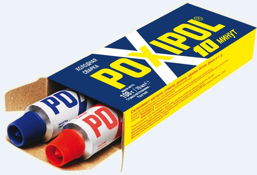 Cemento Poxipol Metalico 70 Ml