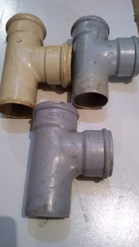 Tee Pvc Reforzada 3 Por 3 Pulgadas Pack De 3 Mom