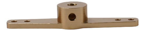 Brazo De Dirección Doble Dorado Rc Model Kits Para Modelo Rc