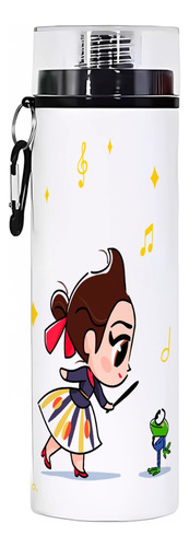 Termo Cilindro Princesas Botella 750ml Franny