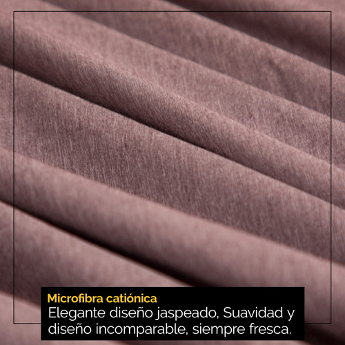 Oh! Sheets Juego De Sabanas Cationico 7 Piezas Matrimonial Café