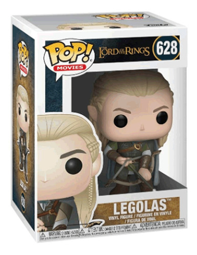 Funko Pop O Senhor Dos Anéis Legolas Elfo 628 Aragorn Gimli