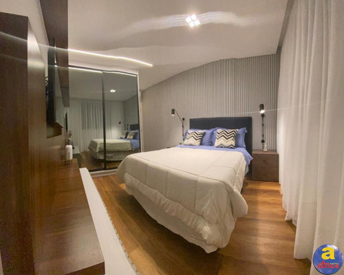 Imagem 30 de 30 de Excelente Apartamento 4 Suítes, 3 Vagas De Garagem Na Meia Praia Em Itapema/sc - Imobiliária África - Co00033 - 69945458