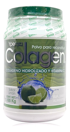 Colageno Hidrolizado 100% Puro Vit C Limón 1.1 Kg Ypenza