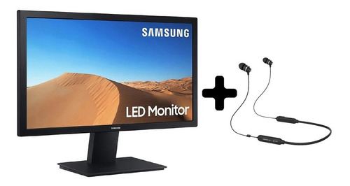 Monitor Samsung 24 Led Fhd Plano S24a310 + Audifonos Bt A80c