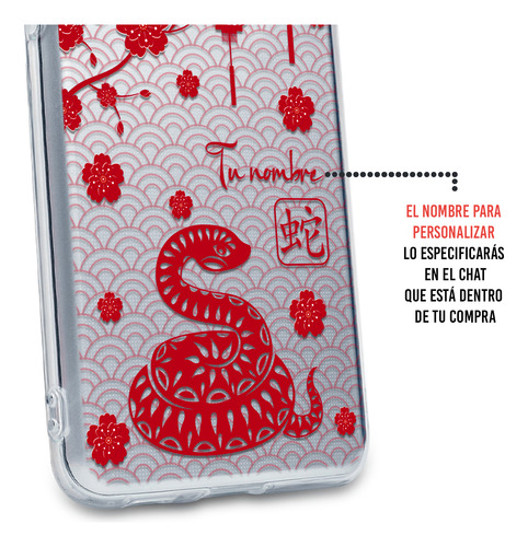 Funda Para Zte Horóscopo Chino Serpiente Con Tu Nombre