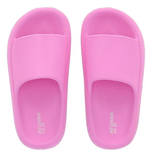Ojotas Atomik Sand Para Ni os En Fucsia Stock Center Env o gratis