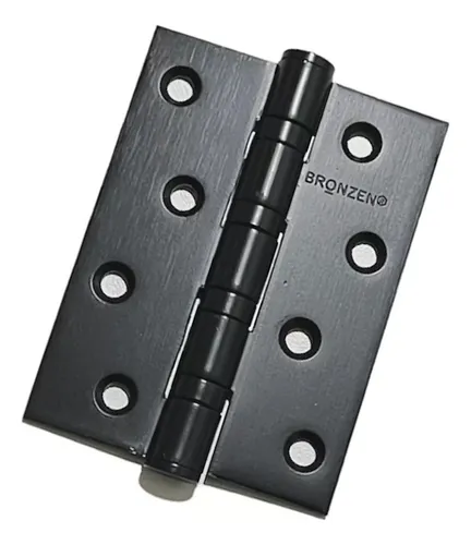 comprar Bisagra Municion 100 X 75 Negra Acero Inox Negro Puerta Tuyu