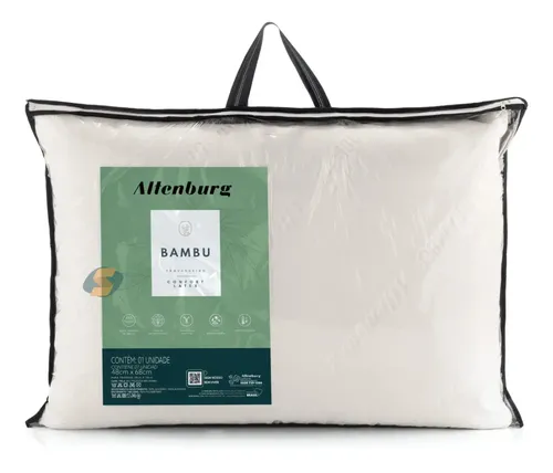 Travesseiro Altenburg - Nasa Confort Látex Bambu 48cm X 68cm