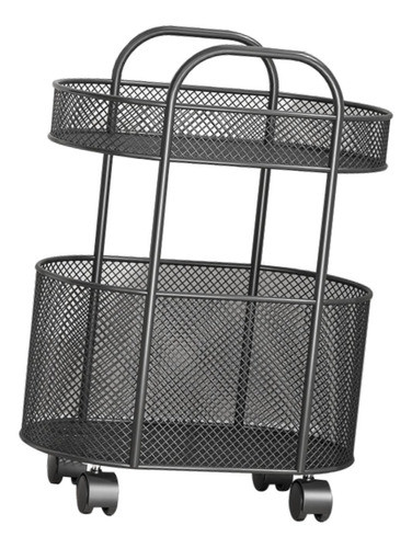 Carrinho De Livros Rolantes Com Rack De Armazenamento De