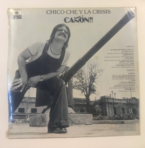 Chico Che Y La Crisis Cañón Disco Vinilo Lp Original Estándar