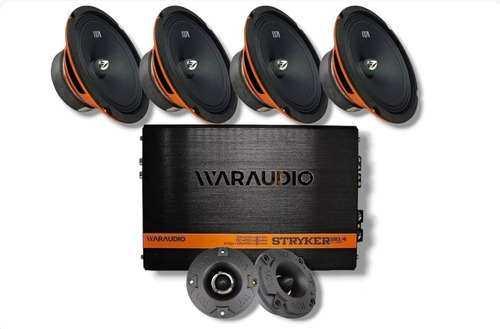 Paquete War Audio 2cabo68 + Stryker 150.4 + Tweteer Grenade 