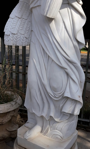 Imponente Bella Escultura Màrmol 180 Cms + Base 60