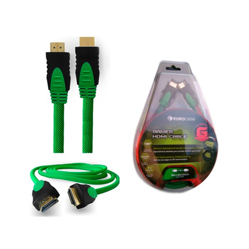 Cable Hdmi De Alta Velocidad P/ps3 Y Xbox360 3.0mts Eurocase