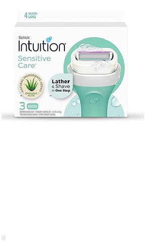 Repuestos Afeitadora Schick Intuition Sensitive Care 3 Pack