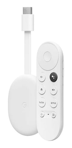 Imagen 4 de 5 de Google Chromecast with Google TV 4.ª generación de voz 4K 8GB snow con 2GB de memoria RAM