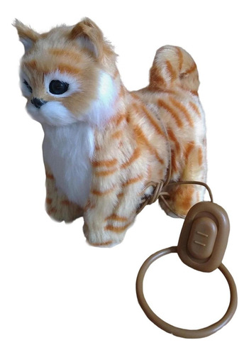 Gato De Peluche Realista Juguete De Peluche Simulación