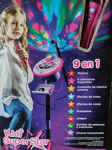 Karaoke Vtech Kidi Star Lightshow 9 En 1