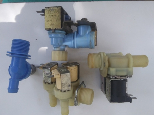Imagen 6 de 8 de Válvulas Solenoides Agua Lavadora Comercial 220 V Usadas
