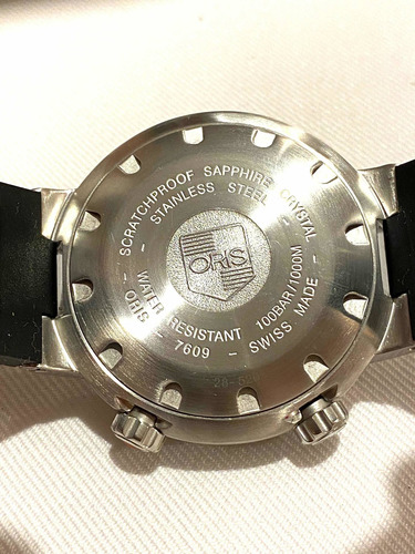 Reloj Oris Small Second, Date Automático Caballero 47mm 7609 (Usado)