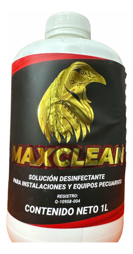 Desinfectante Maxclean 1 L Bugarin Original