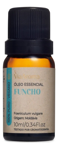 Óleo Essencial Funcho 100% Natural Via Aroma 10ml