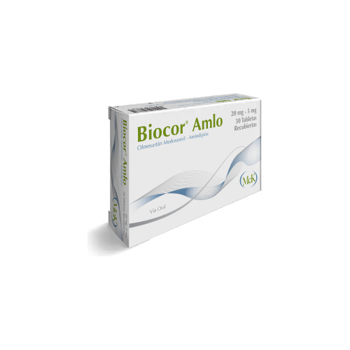 Biocor Amlo 20mg-5mg 30 Tabletas