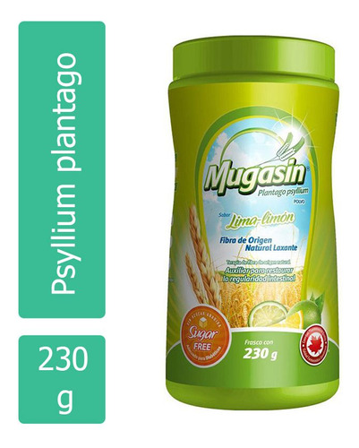 Mugasin Frasco Con 230 G Sabor Lima - Limón