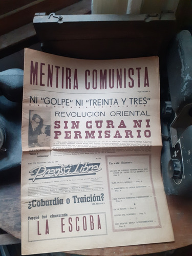 Antigua Publicación Prensa Libre - Julio 1964